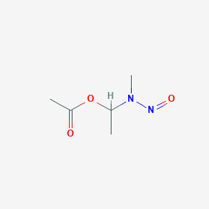 C5H10N2O3-Methyl(1-acetoxyethyl)nitrosamine-385