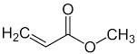 CH2=CHCOO-CH3-Metylacrylat-3536