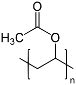 [-CH2-CH(OCOCH3)-]n-Poli(vilvyl+acetate)-3590