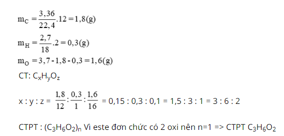 hinh-anh-dot-chay-hoan-toan-37-gam-mot-este-don-chuc-x-thu-duoc-336-lit-co2dktc-va-27-gam-h2o-cong-thuc-phan-tu-cua-x-la-3973-0